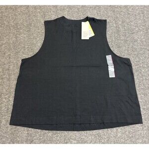 All In Motion Women's Blouse Workout Activewear Sleeveless Black 2XL